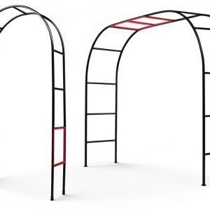 Garden Arch Trellis Ttootle Stainless Steel-0
