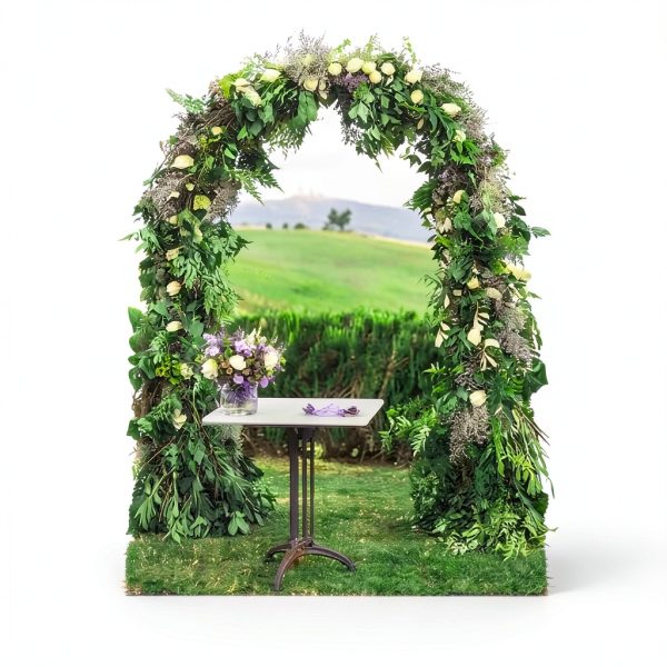 Garden Arch Trellis Ttootle Stainless Steel-4