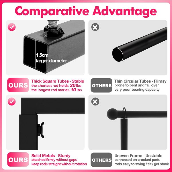 Adjustable Table Arch Xiomot Metal Table Rod-2