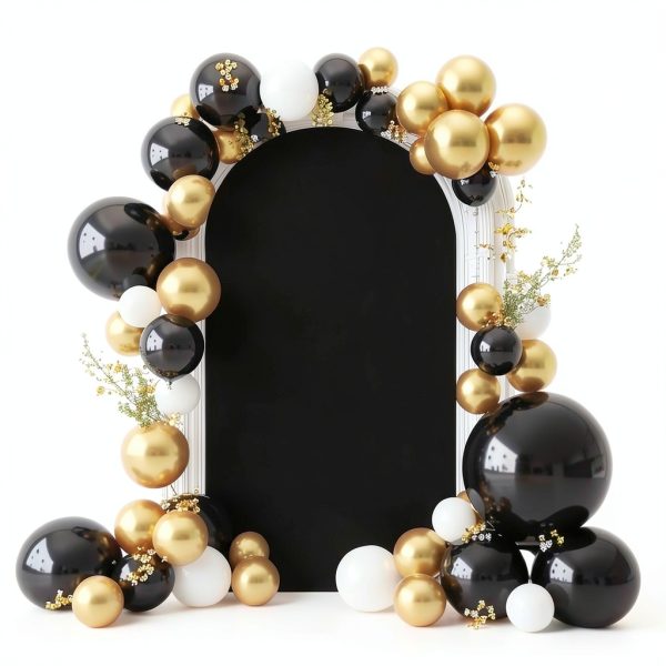 JCJ Spandex Arch Backdrop Wedding Party Decor Stretch Cover-5