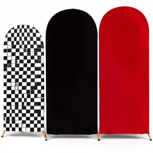 Spandex Arch Backdrop Cover YIJXPOIN 4ft Double‑Sided-0