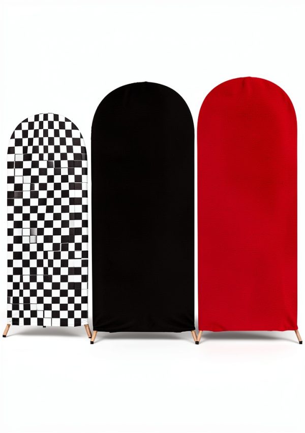 Spandex Arch Backdrop Cover YIJXPOIN 4ft Double‑Sided-0
