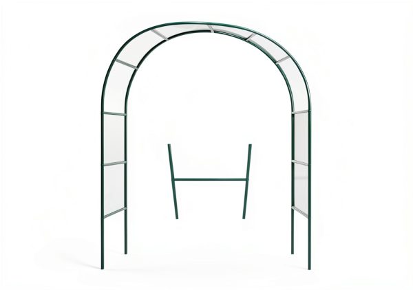 GreenGiggle Metal Garden Arch Trellis for Climbing Plants-3
