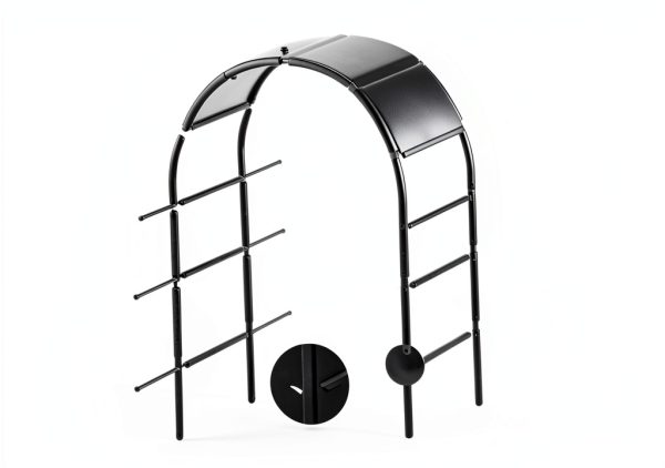 Garden Arch Trellis Ttootle Stainless Steel-5