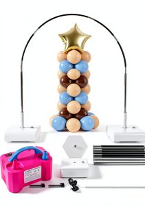 SERONLINE Balloon Arch Kit Sturdy Metal Frame Easy Assembly-0