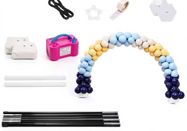 SERONLINE Balloon Arch Kit Sturdy Metal Frame Easy Assembly-2