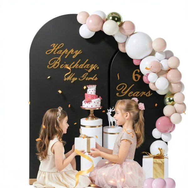 JCJ Spandex Arch Backdrop Cover Set Wedding Photo Background-6