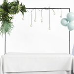 Xiomot Adjustable Table Arch Metal Rod Black-0