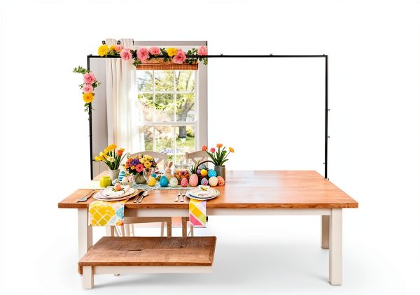 SHIJING Polished L-Shape Table Arch Black-0