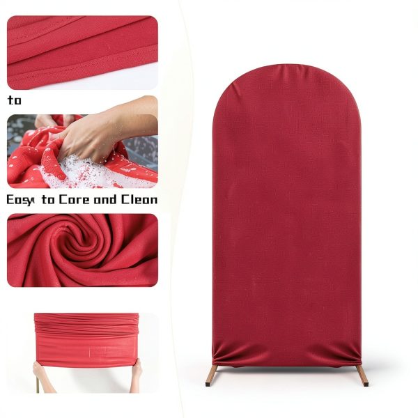 Spandex Arch Backdrop Cover YIJXPOIN 4ft Double‑Sided-2