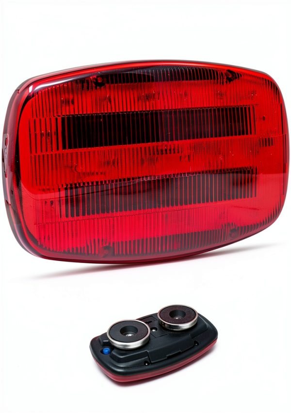 Pro LED MS35R Red LED Safety Light 12W Waterproof Utility Vehicle-0