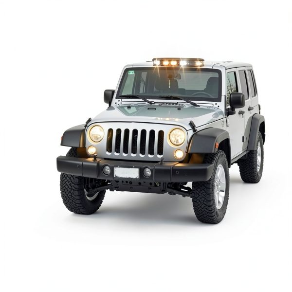 JESTMOTOR 3 Color Roof Top Strobe Lights Universal Fit-4