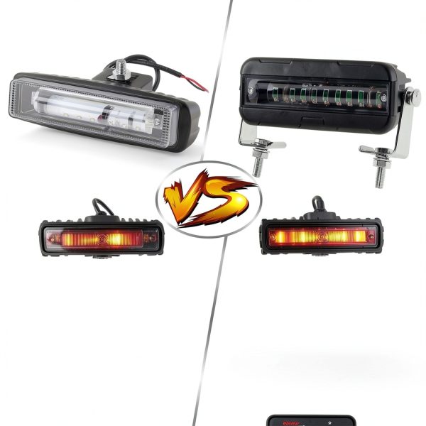 MOVOTOR Forklift Safety Light Red Zone 27W LED Rear Mount Model 17FL27-3