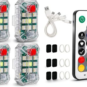 Wireless LED Strobe Light kkaaddw Plastic Design-0