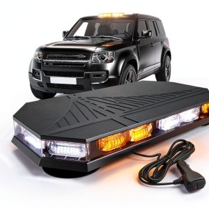 JESTMOTOR 3 Color Roof Top Strobe Lights Universal Fit-0