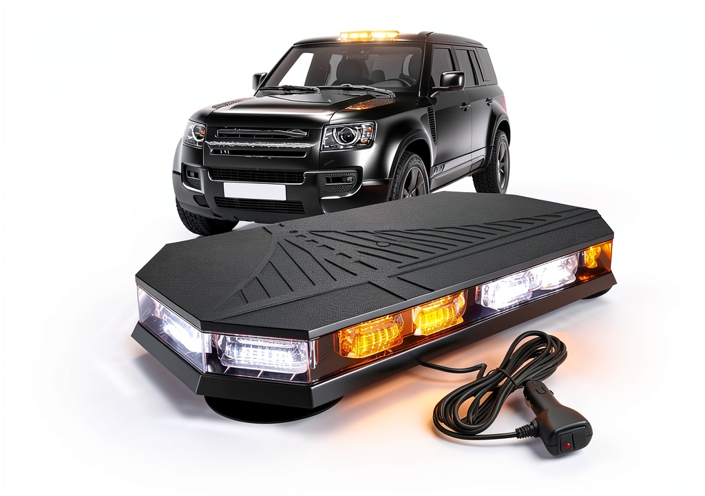 JESTMOTOR 3 Color Roof Top Strobe Lights