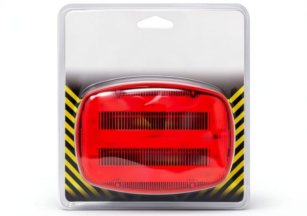 Pro LED MS35R Red LED Safety Light 12W Waterproof Utility Vehicle-2