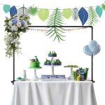Table Arch Stand HIEDUYT Iron Adjustable Rod-0
