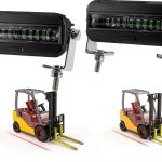 MOVOTOR Forklift Safety Light Red Zone 27W LED Rear Mount Model 17FL27-0