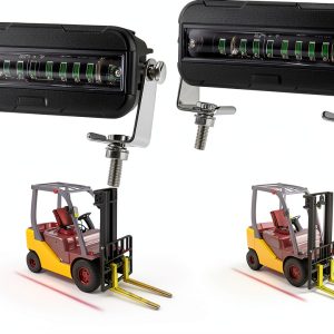 MOVOTOR Forklift Safety Light Red Zone 27W LED Rear Mount Model 17FL27-0