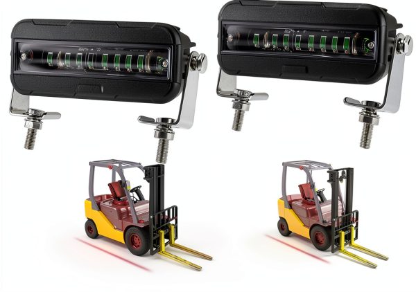 MOVOTOR Forklift Safety Light Red Zone 27W LED Rear Mount Model 17FL27-0
