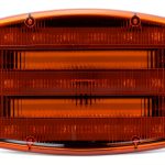 LED Warning Light V316MA by Peterson Portable 6x4" Amber Red Flash-0