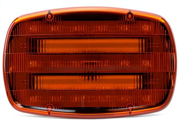 LED Warning Light V316MA by Peterson Portable 6x4" Amber Red Flash-0