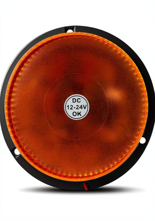Amber Truck Warning Light SL660A by Buyers Products Dual Flash-3