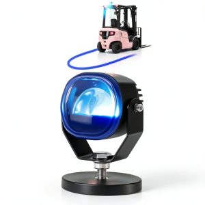 HSYFUNA Magnetic Quick Mount Safety Light, Blue Arc 10W LED, IP67-0