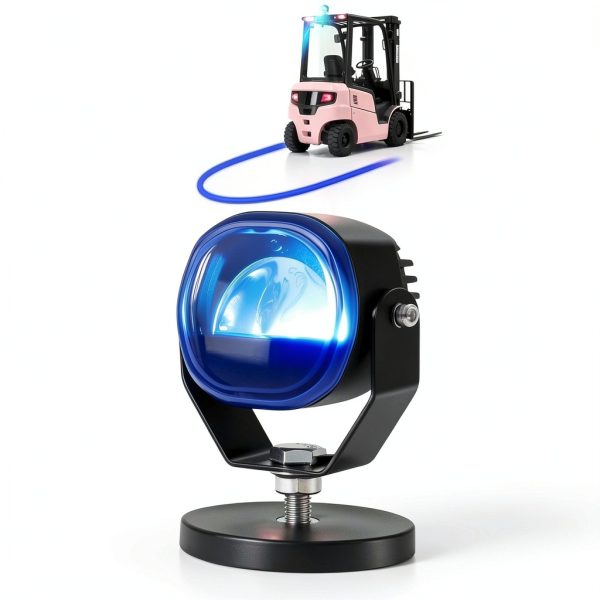 HSYFUNA Magnetic Quick Mount Safety Light, Blue Arc 10W LED, IP67-0